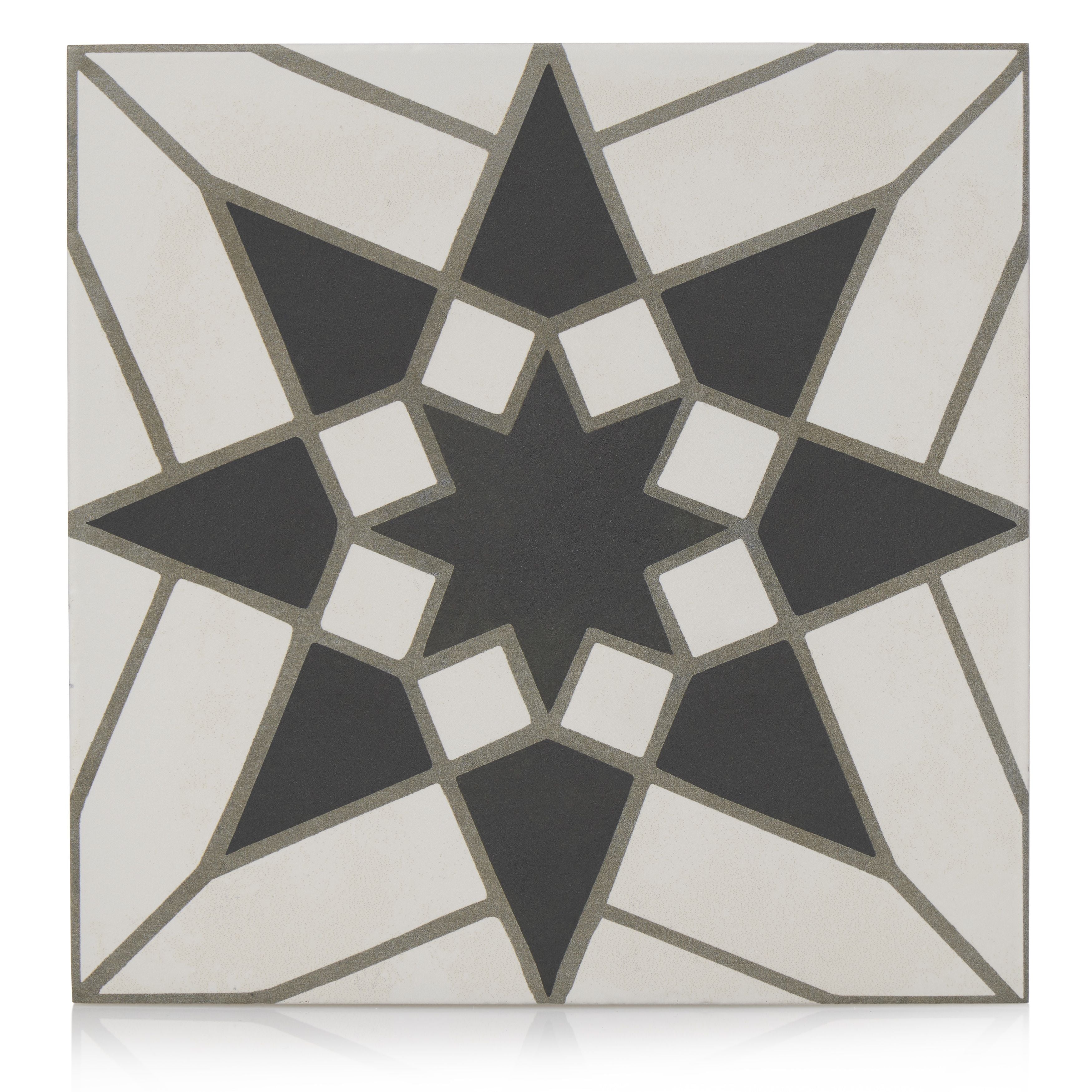 8x8 Splendor White porcelain tile - Industry Tile